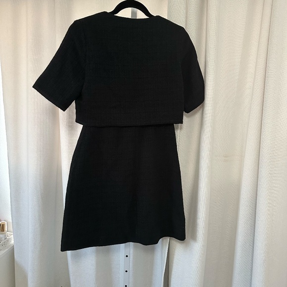 Sandro Manhattan layered tweed mini dress NO OFFERS - Picture 4 of 9